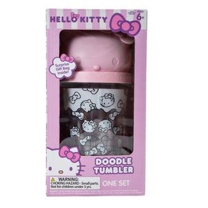 Hello Kitty Doodle Tumbler One Set Surprise Gift Bag Inside Ages 6+